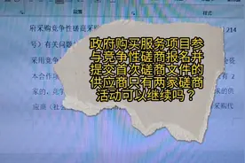 政府购买服务参与竞争性磋首次提交文件商供应商只有两家咋处理视频封面