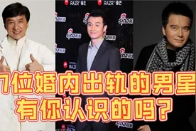 7位婚内出轨的男星，直接离婚，换成你会怎么样？视频封面