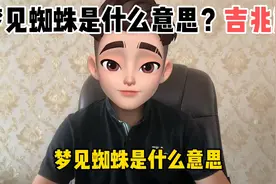 梦见蜘蛛是什么意思？吉兆篇视频封面