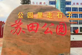 家附近小公园里走石子，疏通脚底经络，达到锻炼身体目的。视频封面