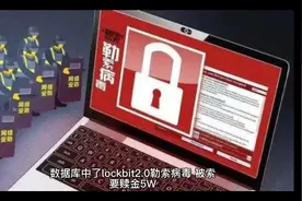 勒索病毒很猖狂，一旦你的企业数据库中毒了，请不要着缴赎金视频封面