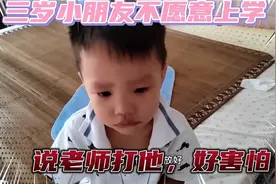 三岁小朋友不想上学，讲述其原因，小孩的话能相信吗？视频封面