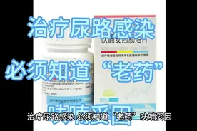 治疗尿路感染，必须知道“老药”呋喃妥因视频封面