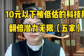 十元以下被低估的科技股，未来机会多多