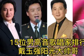 15位男高音歌唱家排行，戴玉强阳光大帅哥，刘和刚农村小伙！视频封面