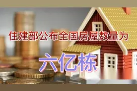 国家住建部公布全国房屋数量，结果让人震惊？！视频封面