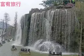 佛山有个大瀑布公园走红，免门票，得天独厚自然山水风景