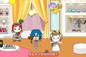 米加小镇日常:和闺蜜小舞唐三采购结婚礼服