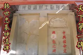 苏州韩世忠墓的神道碑，为何被称为天下第一碑？有何独特之处？视频封面