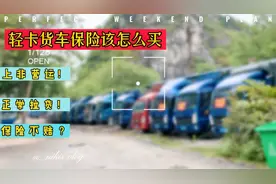 为何蓝牌轻卡货车出险保险不赔？卡友：你的保险类型买的不对视频封面