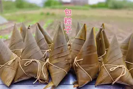 江苏大妈教你最详细粽子包法，从采摘到出锅，粽子不松紧实不漏米视频封面