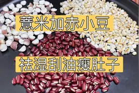 薏米加赤小豆，祛湿刮油瘦肚子，一星期小肚子平坦了，太神奇了视频封面