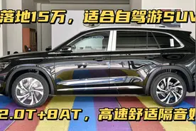 落地15万最安静好开的SUV，248匹马力+8AT，高速舒适空间比肩冠道视频封面