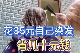 黄头发退色后难看，花了35元买支染发膏，自己染出来后效果惊人视频封面