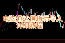 电脑通达信指标导入详细教程视频封面