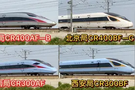 实拍5种复兴号动车高速跨越合集，你都见过吗？这速度太快了！