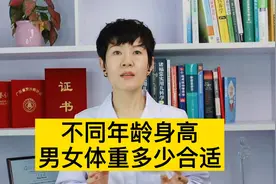 男女不同身高，年龄，体重多少最健康，快来算算你的体重是否标准