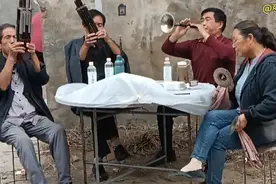 乡村唢呐班河南北方地区家里有红白喜事必用 。视频封面