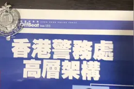 香港警务处高层架构图    （香港警察组织架构）视频封面