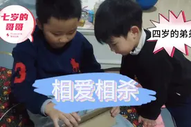 两兄弟过山车般的相处方式，真是让人又气又笑，这就是童年才有的视频封面