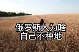 俄罗斯为啥自己不种地，为什么把地包给咱们中国人？视频封面