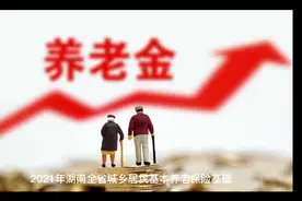 2021年湖南全省城乡居民基本养老保险基础养老金最低标准提高10元视频封面