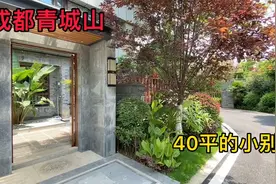 成都青城山，产权40平的小别墅，居然还是做的两层，一起来看看！视频封面