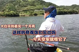 大白天的看见一个月亮，这样的奇观大家见过吗？今天空军就怪它了视频封面