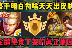 终于明白为啥天天出皮肤了，导致企鹅电竞下架的真正原因竟然是?视频封面