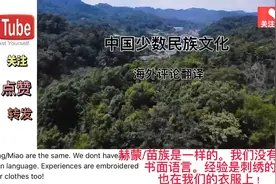 外国看中国少数民族文化！评论翻译：文化很珍贵、请一直保留。视频封面