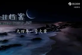 尘封档案133-九四年一号大案视频封面