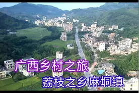 乡村之旅广西桂平市麻垌镇，航拍看看中国荔枝第一镇的美丽风光视频封面