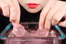 【【Abbey 】吃播 小鸟杯&蜂蜜膏&和果子&指压玩具果冻】视频封面