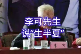 名老中医李可先生说“生半夏”
