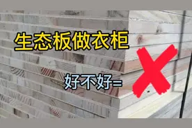 生态板做衣柜到底好不好？这一期视频可能要颠覆你的认知!!视频封面
