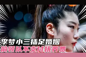 前女篮领队妻子：李梦小三插足婚姻，前夫不支付抚养费视频封面
