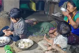 尼泊尔喜马拉雅山区生活，不刷牙不洗脸睡地上，有肉吃最开心视频封面