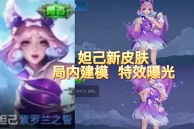 妲己新皮肤局内特效，建模曝光，六周年庆皮肤曝光视频封面
