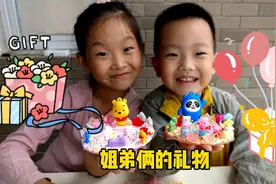 姐弟俩互送了个亲手做的小礼物视频封面