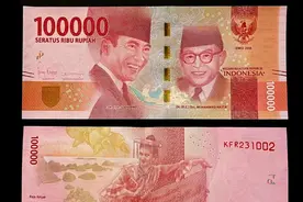 G20之印度尼西亚钞票 东南亚印尼十万纸币简介#华亿日新 #鹿泉视频封面