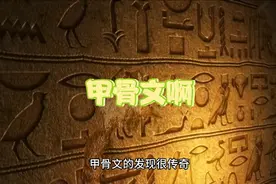 是甲骨文啊视频封面