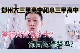 郑州大小三甲高中的高考成绩对比，差距真比中招录取分数大的多！视频封面