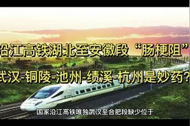 杭临绩及杭武高铁化解沿江高铁湖北至安徽段“肠梗阻”视频封面