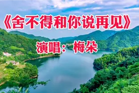 梅朵演唱《舍不得和你说再见》歌声伤感深情，唱出送别时的不舍！