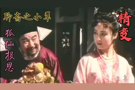 聊斋：狐仙天劫被书生搭救，多年后为报恩，将女儿嫁给他的傻儿子视频封面