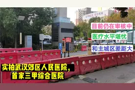 武汉郊区人民医院，争创三甲医院，远城区和主城区医疗水平差距大