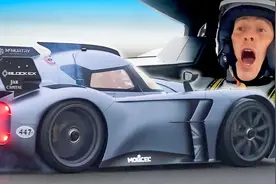 下压力2000公斤的车，百公里加速1.4秒，法拉利连尾灯都看不到？