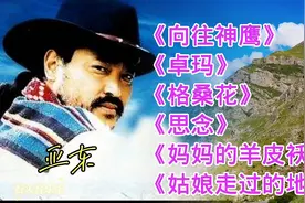 亚东经典藏歌《向往神鹰》《卓玛》《格桑花》《妈妈的羊皮袄》等视频封面