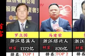 宁波十大首富，罗立国排第一，王一鸣仅排第五！视频封面