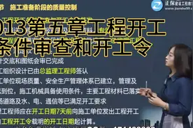 013第五章工程开工
条件审查和开工令视频封面